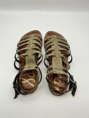 Sam Edelman Gilda Camo Strappy Gladaitor Sandals US 7.5M